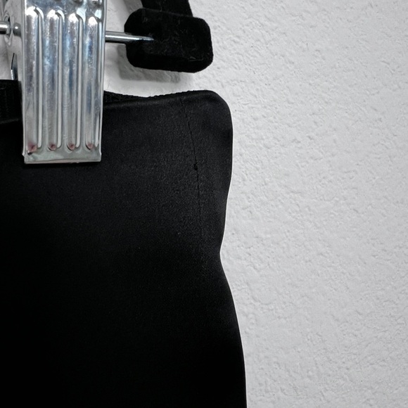 THEORY Satin Black Leggings Women’s Sz 10 - Picture 8 of 10